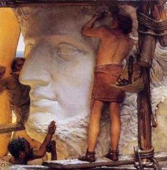 Sir Lawrence Alma-Tadema : Sculptors in Ancient Rome